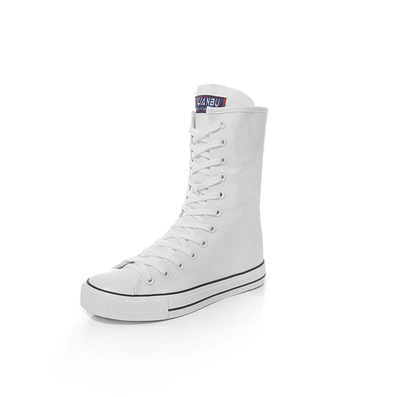 Funki Findz | Boots | Women's Men's Canvas Mid-Calf Sneakers