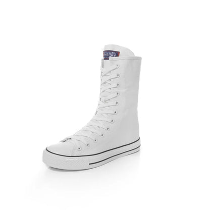 Funki Findz | Boots | Women's Men's Canvas Mid-Calf Sneakers