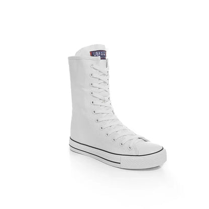 Funki Findz | Boots | Women's Men's Canvas Mid-Calf Sneakers