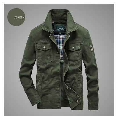 Funki Findz | Jackets | Men's Military Warm Zip Up Cotton Jacket