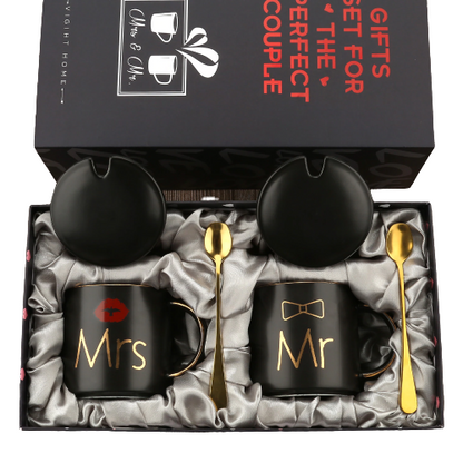 Funki Findz | Mugs | Mr and Mrs Coffee Mugs Bridal Gift-Set