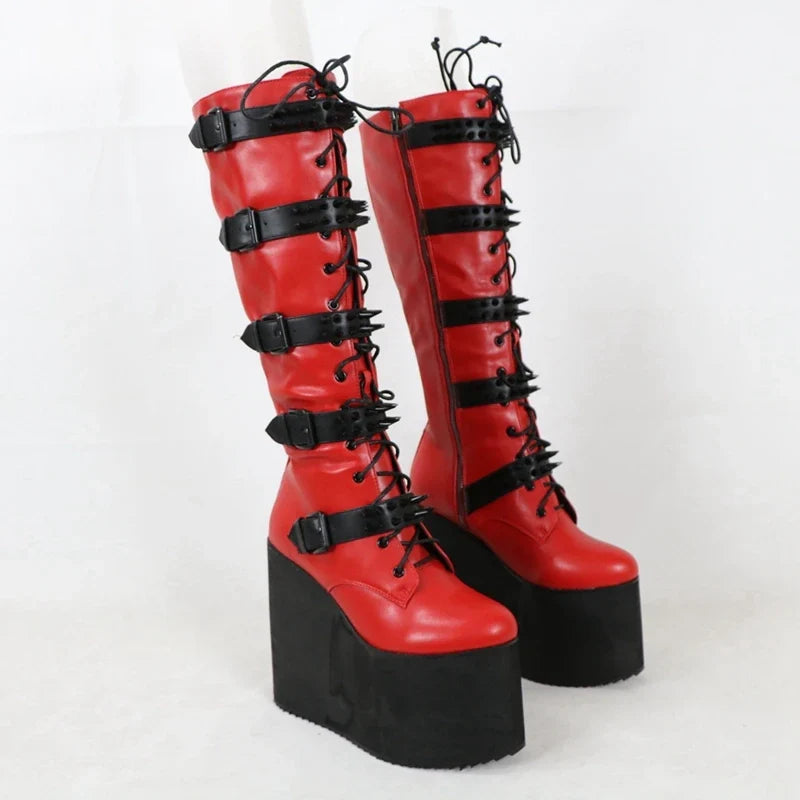 Funki Findz | Boots | Women's Super High Custom Platform Boot