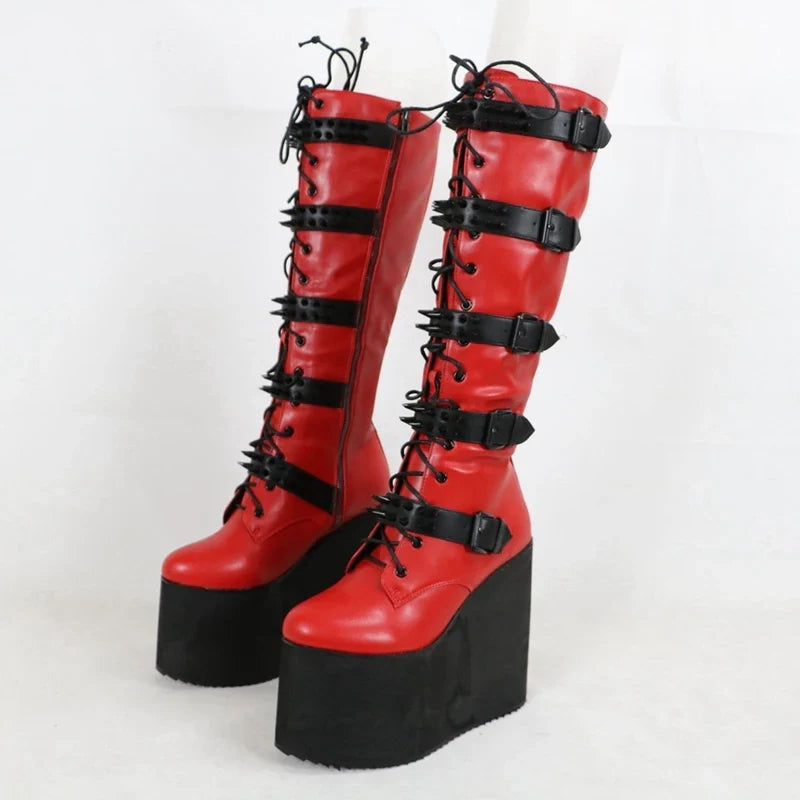 Funki Findz | Boots | Women's Super High Custom Platform Boot