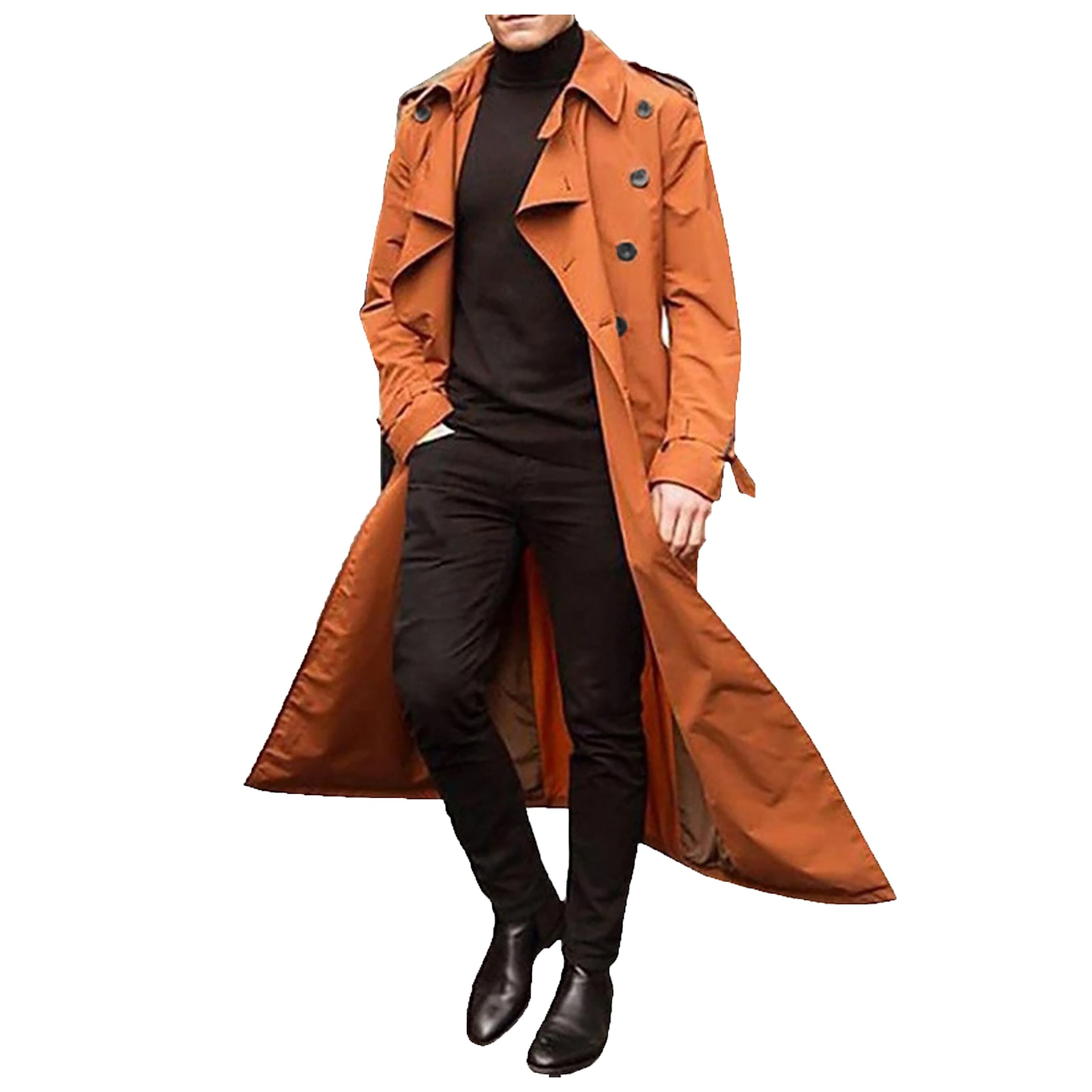 Funki Findz | Jackets | Men's Long Windbreak | Trench Coat