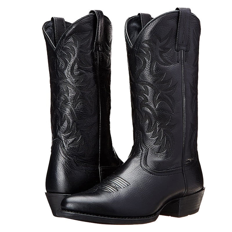 Funki Findz | Boots | Men's Patterned Pull On Cowboy Boots