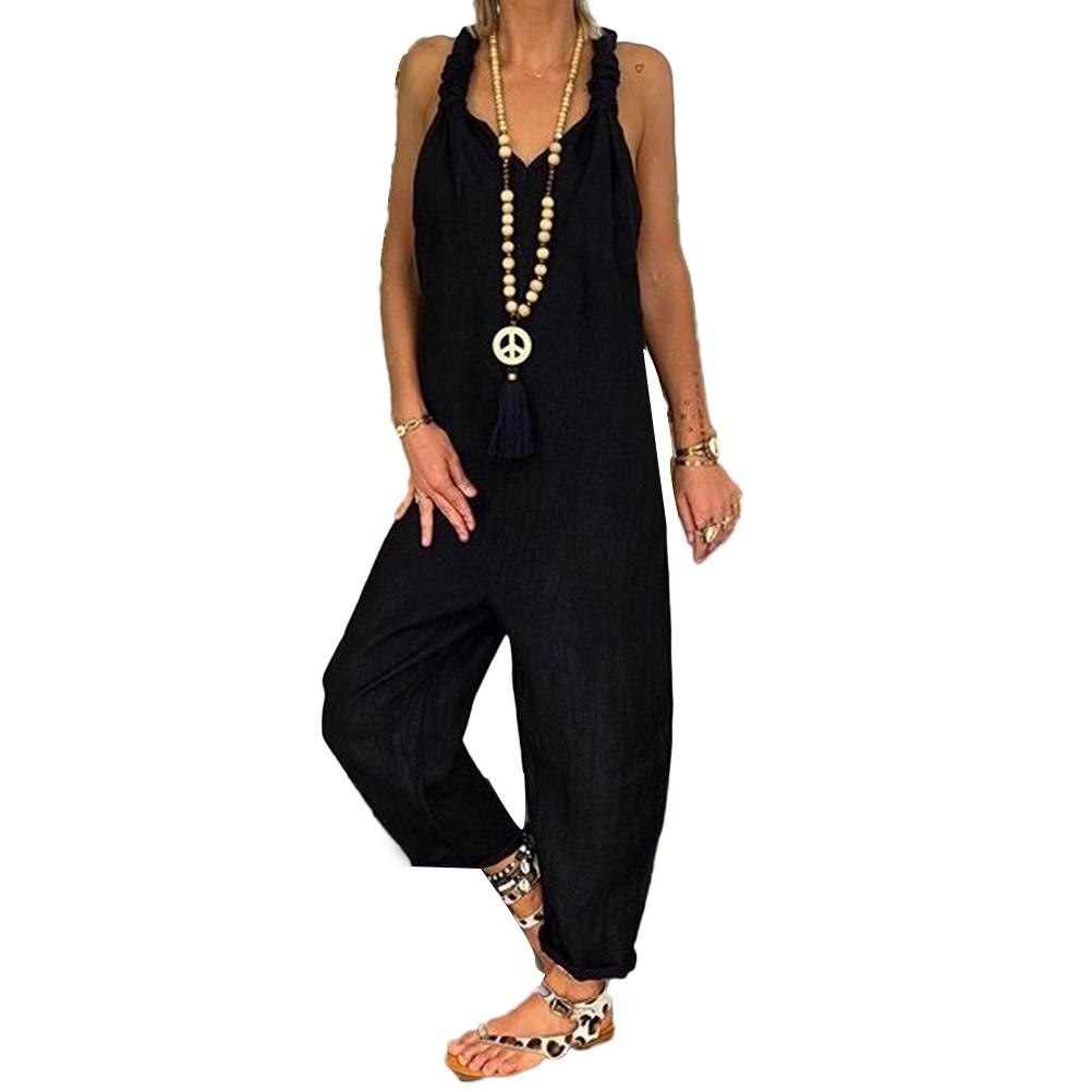 Funki Findz | Pants | Women's Knotted Strap Bib Style Overalls