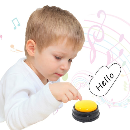 Funki Findz | Pet Toys | Recordable Button Learning Aid for Kids, Pets