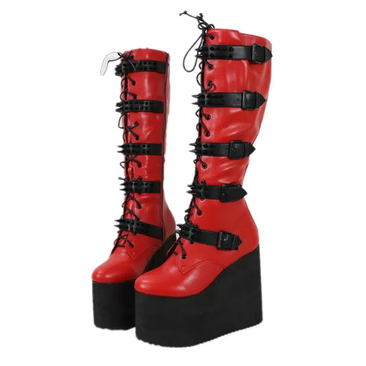 Funki Findz | Boots | Women's Super High Custom Platform Boot
