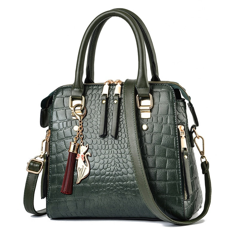 Funki Findz | Bags | Handbags | Women's Crocodile Pattern Tote