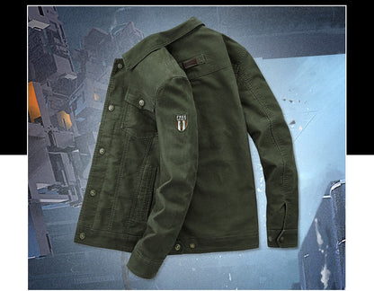 Funki Findz | Jackets | Men's Military Warm Zip Up Cotton Jacket