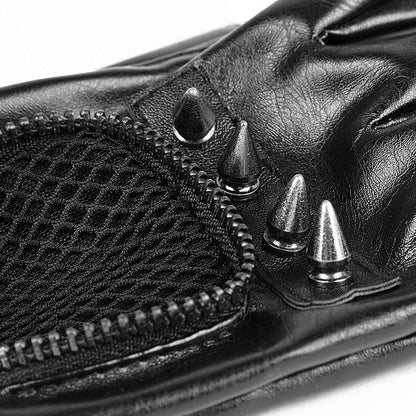 Funki Findz | Gloves | Men's Gothic Punk Long Fingerless Gloves