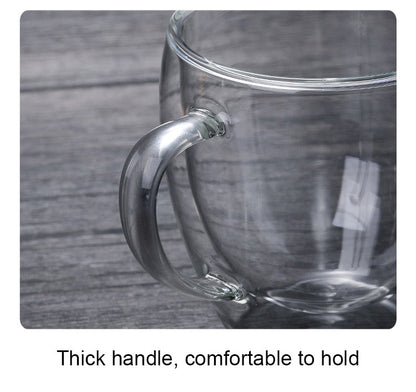 Funki Findz | Cups | Glass Double Wall Borosilicate Mug 2/3/4