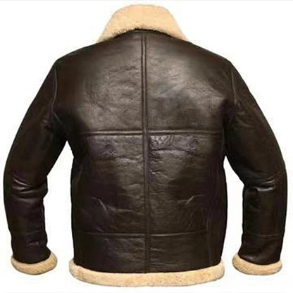 Funki Findz | Jackets | Men's Warm Faux Fur and Leather Jacket