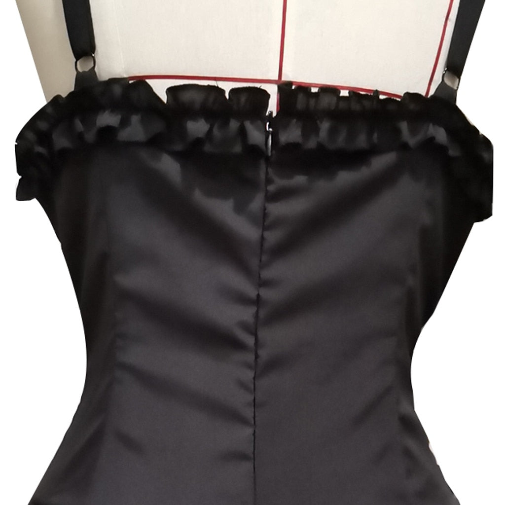 Funki Findz | Dresses | Women's Gothic Lace Up Victorian Dress