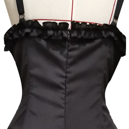 Funki Findz | Dresses | Women's Gothic Lace Up Victorian Dress