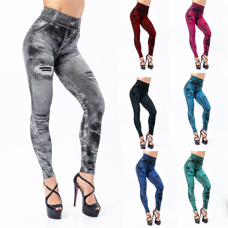 Funki Findz | Pants | Women's High Waist Jeans Jeggings