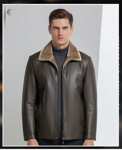 Funki Findz | Jackets | Men's Leather Luxury Sheepskin Jacket