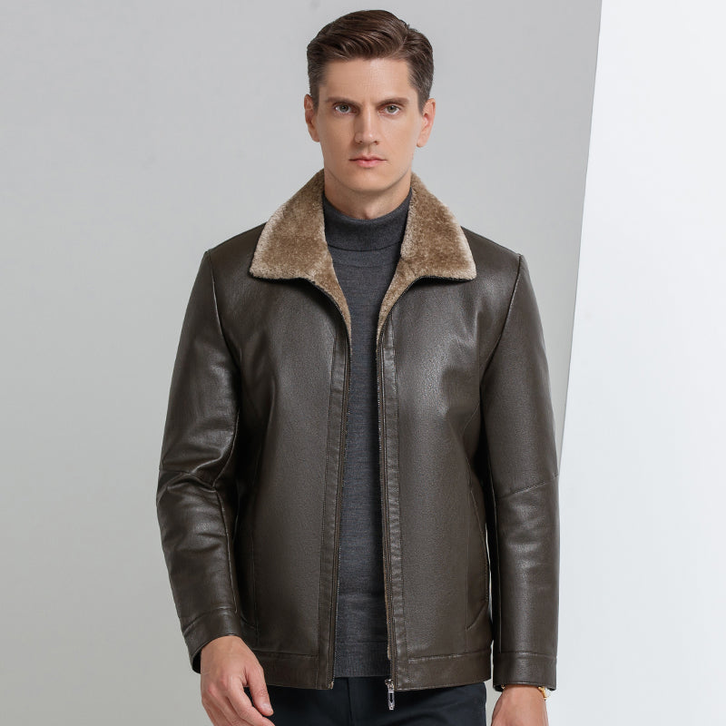 Funki Findz | Jackets | Men's Leather Luxury Sheepskin Jacket