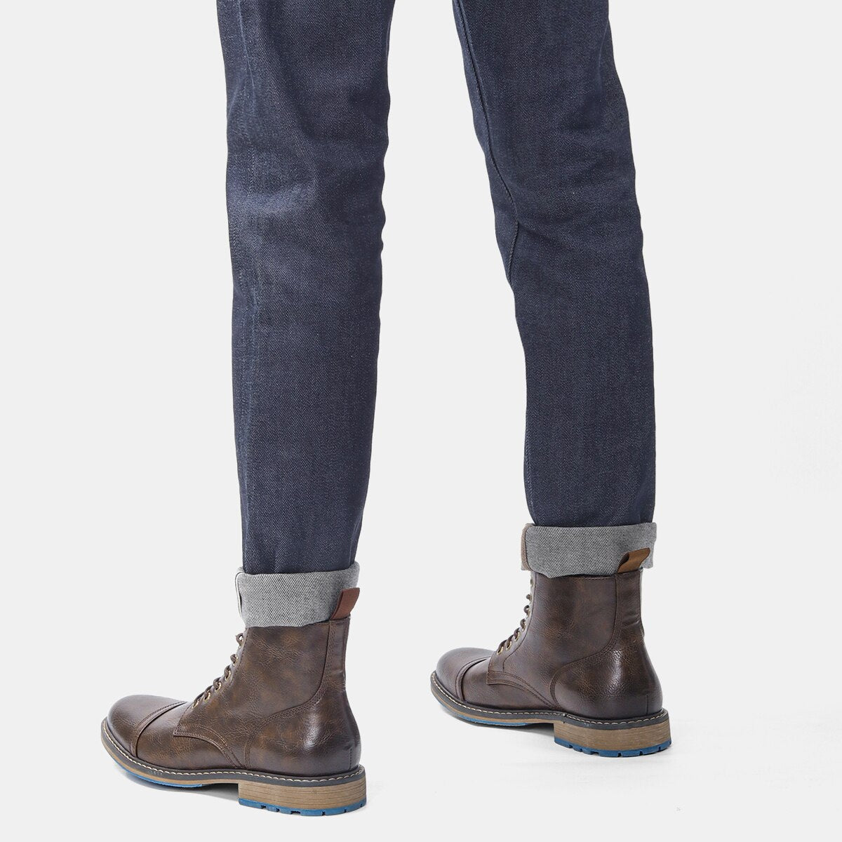 Funki Findz | Boots | Men's Faux Leather Smart Dress Boots