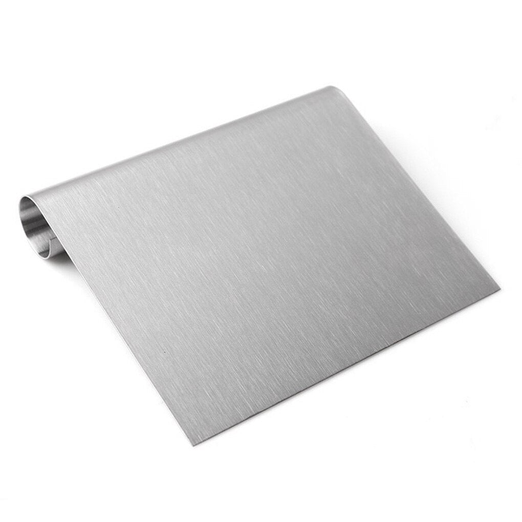 Funki Findz | Cooking Scrapers | Stainless Steel Dough Cutter
