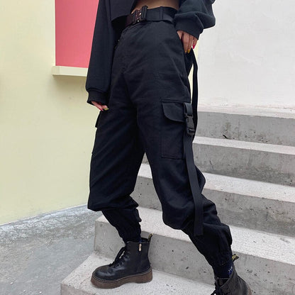 Funki Findz | Pants | Women's Big Pockets Loose Cargo Pant