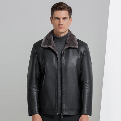 Funki Findz | Jackets | Men's Leather Luxury Sheepskin Jacket