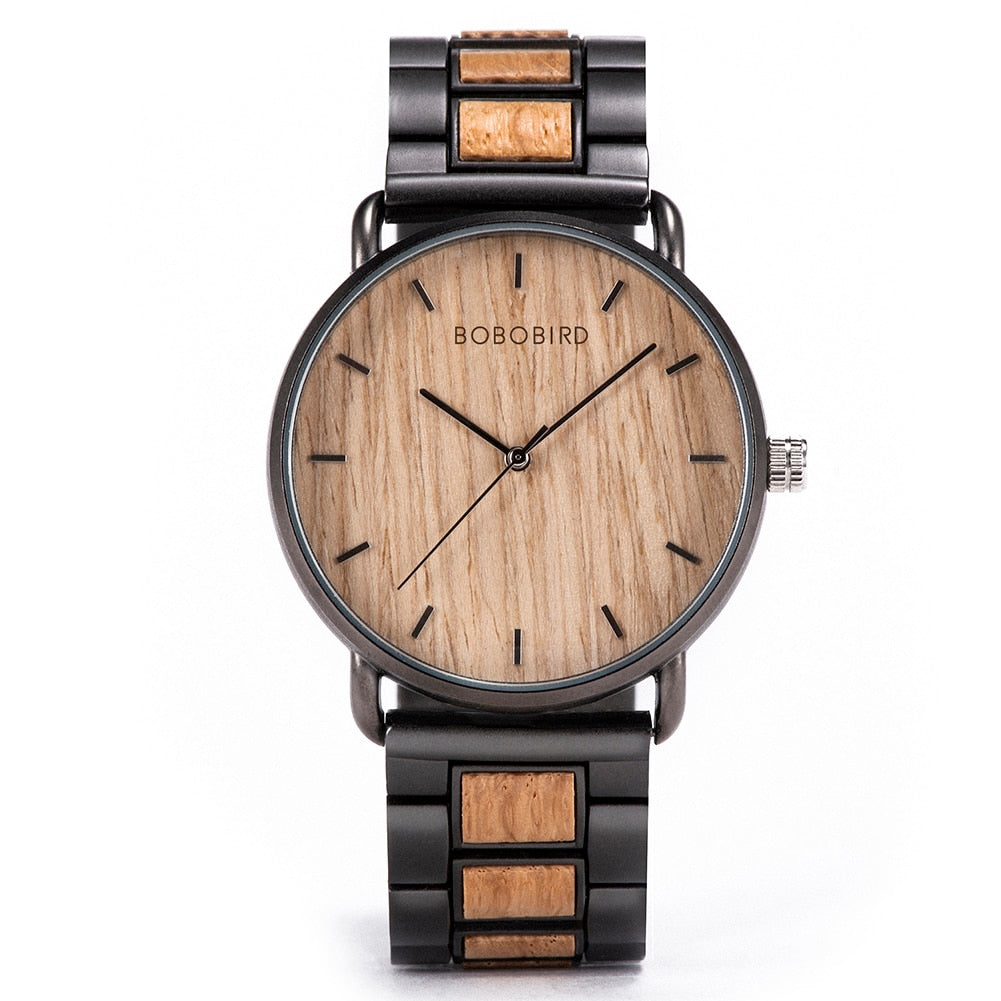 Funki Findz | Watches | Men's Wood Quartz Wristwatch | Gift