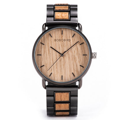 Funki Findz | Watches | Men's Wood Quartz Wristwatch | Gift