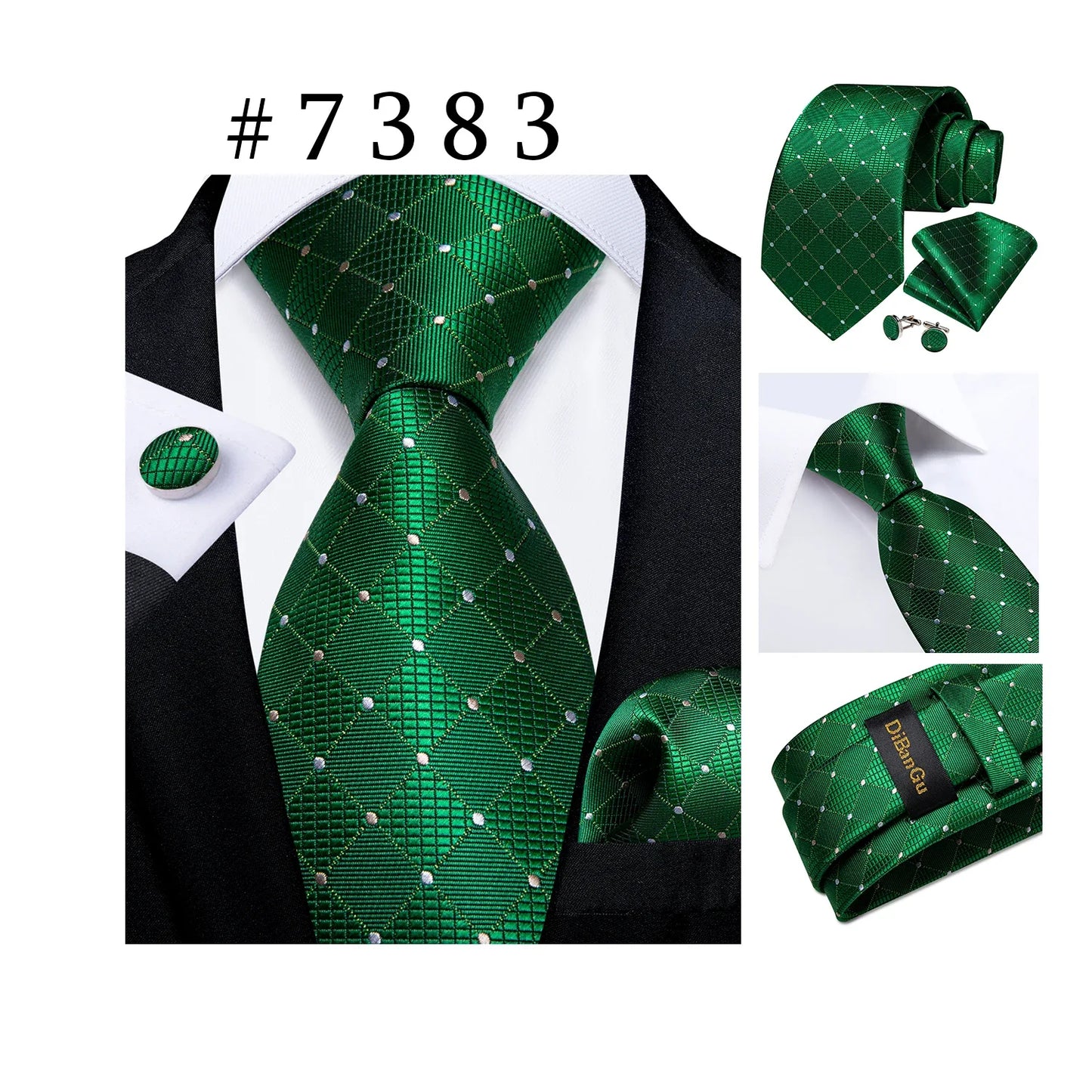 Funki Findz | Neckties | Men's 3Pcs Paisley Wedding Tie Sets