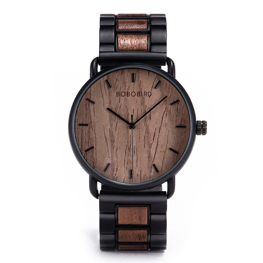 Funki Findz | Watches | Men's Wood Quartz Wristwatch | Gift