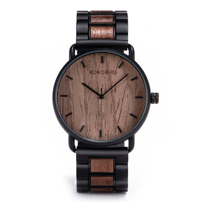 Funki Findz | Watches | Men's Wood Quartz Wristwatch | Gift