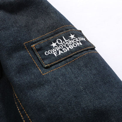 Funki Findz | Jackets | Men's Fleece Denim Trucker Jackets