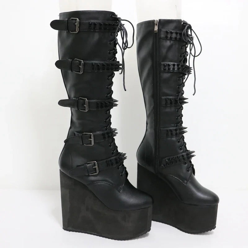 Funki Findz | Boots | Women's Super High Custom Platform Boot
