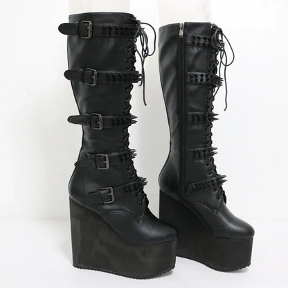 Funki Findz | Boots | Women's Super High Custom Platform Boot