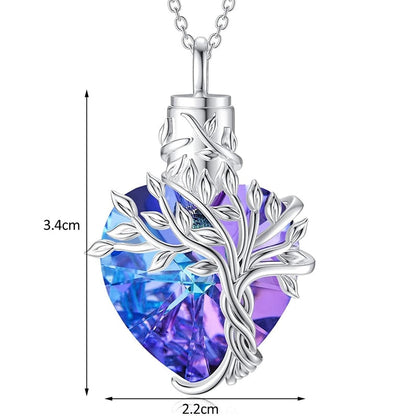 Funki Findz | Cremation Urn Necklaces | Heart Paw Pendant