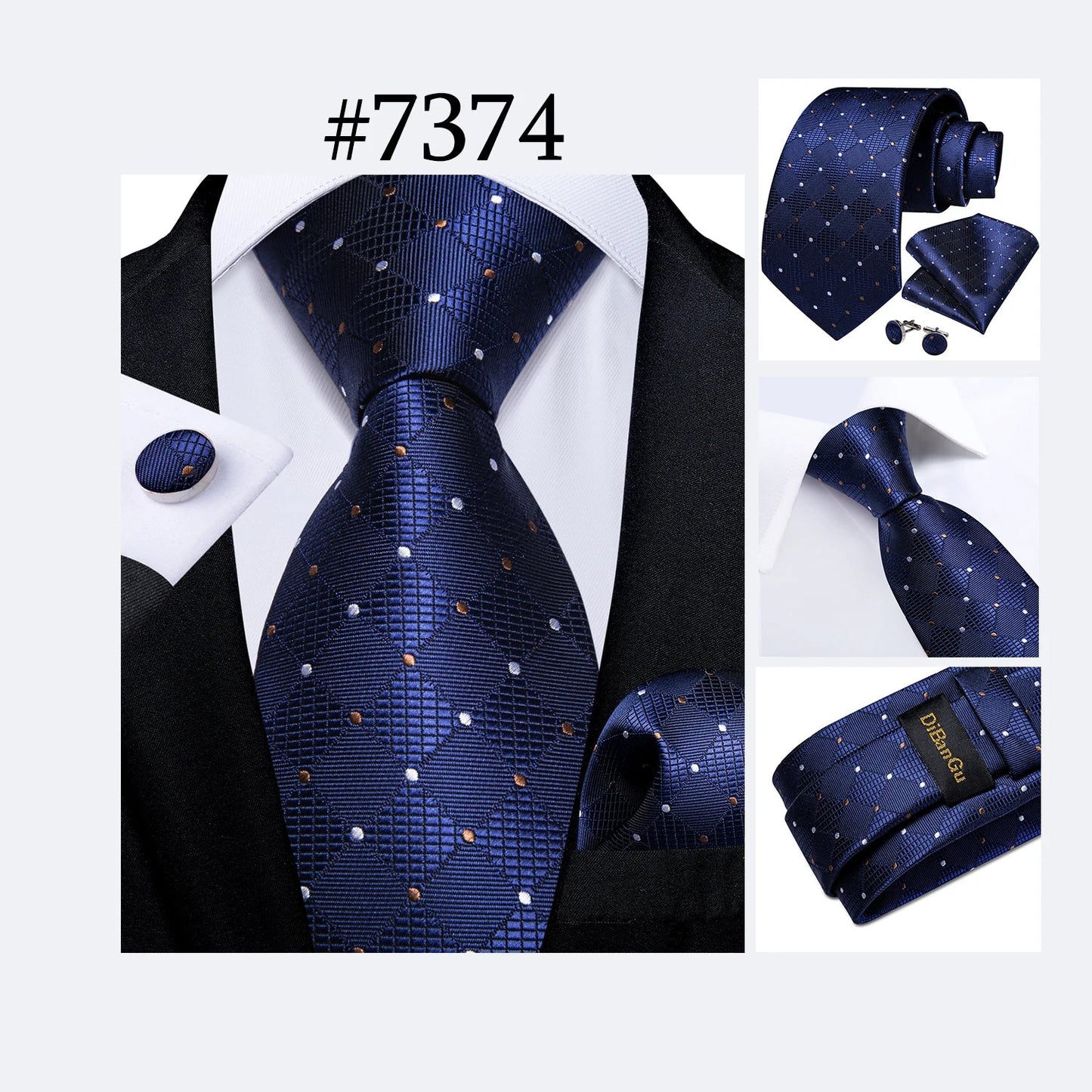 Funki Findz | Neckties | Men's 3Pcs Paisley Wedding Tie Sets