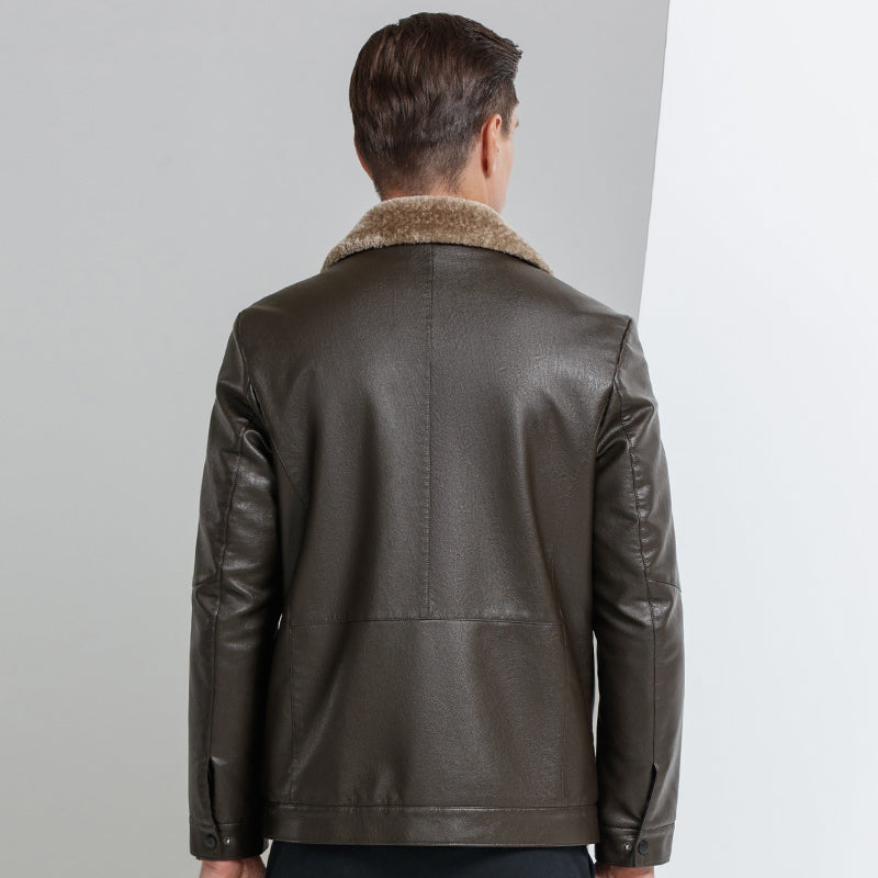 Funki Findz | Jackets | Men's Leather Luxury Sheepskin Jacket