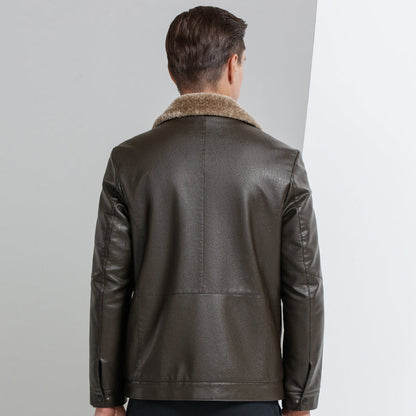 Funki Findz | Jackets | Men's Leather Luxury Sheepskin Jacket