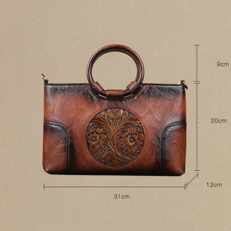 Funki Findz | Bags | Handbags | Women's Embossed Retro Bags