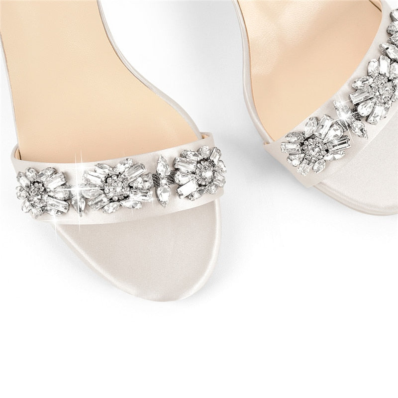 Funki Findz | Shoes | Women's Rhinestone Bridal Stilettos