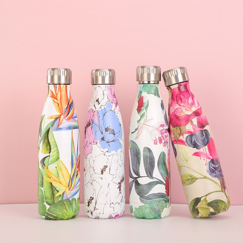 Funki Findz | Water Bottles | Floral Thermal Water Bottles 17oz