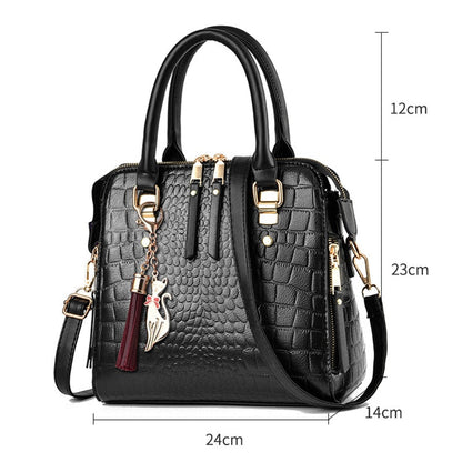 Funki Findz | Bags | Handbags | Women's Crocodile Pattern Tote