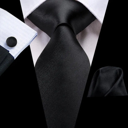Funki Findz | Neckties | Men's 100% Silk Luxury 3Pcs Tie Sets