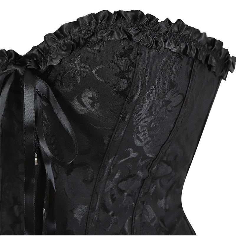 Funki Findz | Dresses | Women's Black Victorian Corset Dress