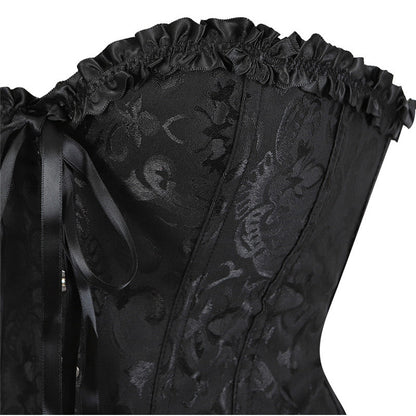 Funki Findz | Dresses | Women's Black Victorian Corset Dress