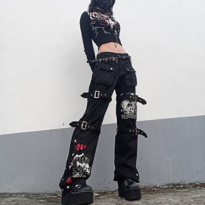 Funki Findz | Pants | Women's Gothic Harajuku Streetwear Pants