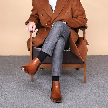 Funki Findz | Boots | Men's Stylish Luxury Leather Chelsea Boots