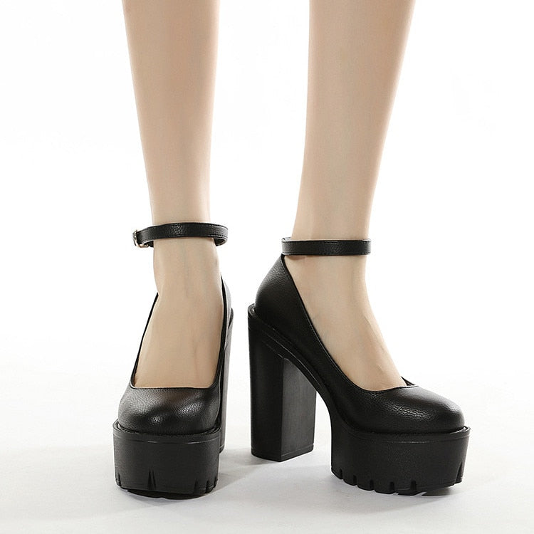 Funki Findz | Shoes | Women's Sexy High Chunky Heel Platforms