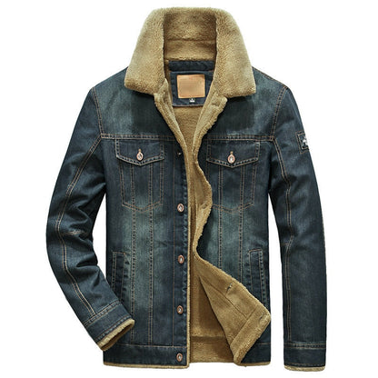 Funki Findz | Jackets | Men's Fleece Denim Trucker Jackets