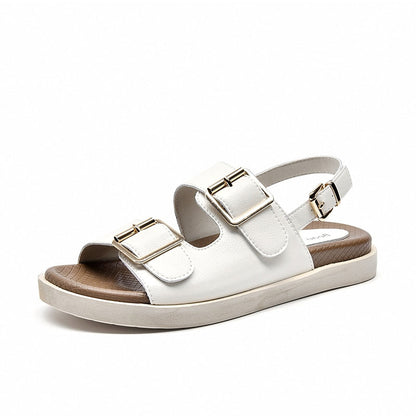 Funki Findz | Shoes | Women's Summer Leather Slide Sandals